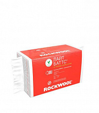 Rockwool Лайт Баттс 50х600х1000,10шт/уп  (6м2  0,3м3 )
