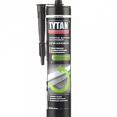 TYTAN Professional герметик битумно-каучуковый для кровли, черный 310 мл (12шт/уп)