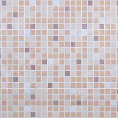 Панель ПВХ 955*480мм Мозаика коричневый микс (30шт/уп)