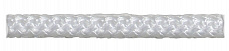 Шнур вязаный ПП 12 мм с серд., универс., белый, 10 м